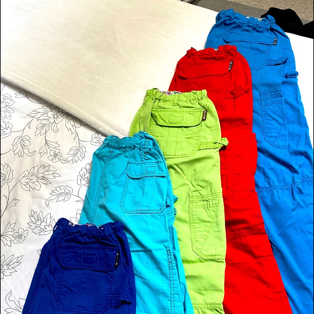Set of 5 Koi scrub pants /// NOT FOR SALE